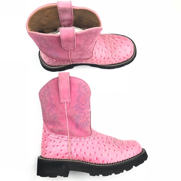 pink fat baby ariat boots